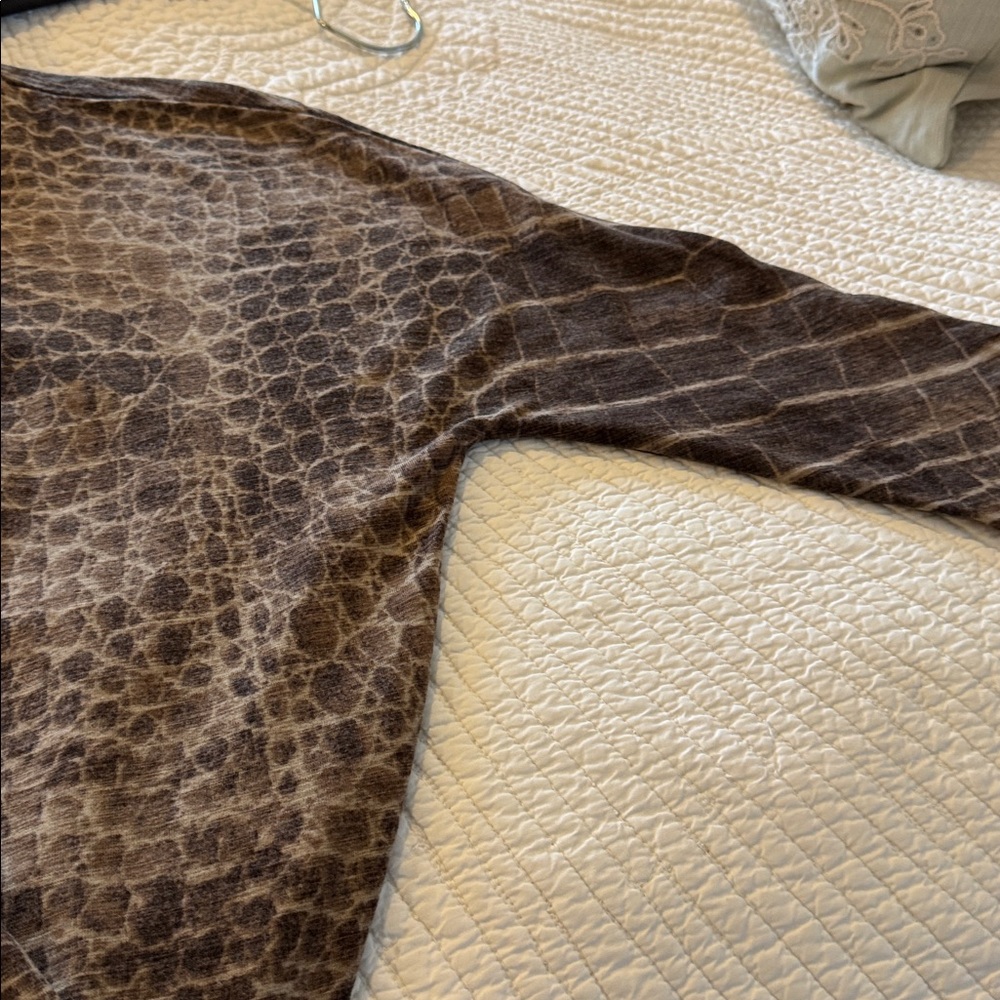 Maxmara Brown Patterned Turtleneck - image 6